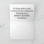 Gelukkig Nieuwjaar Feestdagen Kaart (Binnen)