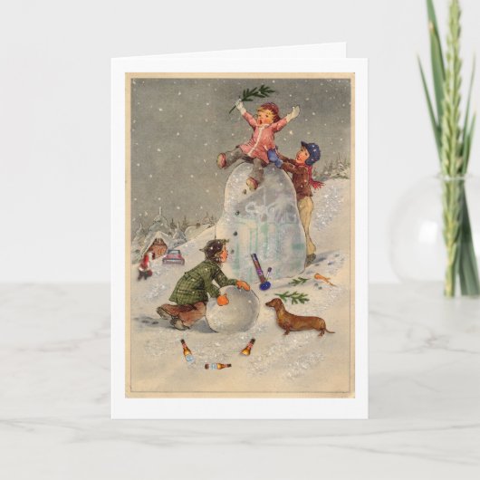 Gelukkig! Nieuwjaar… Feestdagen Kaart (Voorkant)