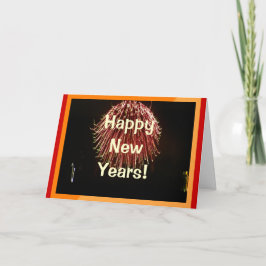 Gelukkig Nieuwjaar Feestdagen Kaart