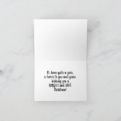 Gelukkig Nieuwjaar Feestdagen Kaart (Binnen)