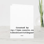 Gelukkig nieuwjaar feestdagen kaart (Achterkant)