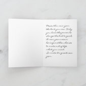 Gelukkig nieuwjaar feestdagen kaart (Binnen)