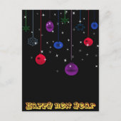 Gelukkig nieuwjaar feestdagenkaart (Voorkant)