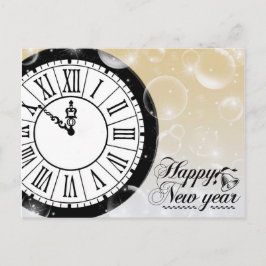 Gelukkig nieuwjaar feestdagenkaart