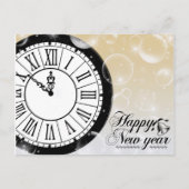 Gelukkig nieuwjaar feestdagenkaart (Voorkant)