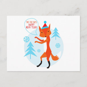 Gelukkig nieuwjaar! feestdagenkaart