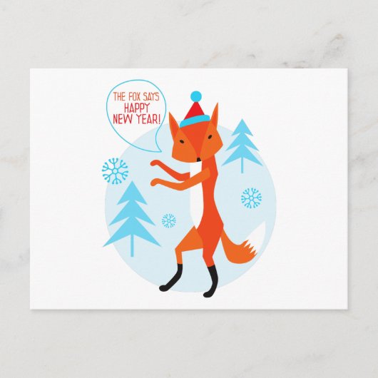 Gelukkig nieuwjaar! feestdagenkaart (Voorkant)