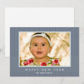 gelukkig nieuwjaar feestdagenkaart (Voorkant / Achterkant)