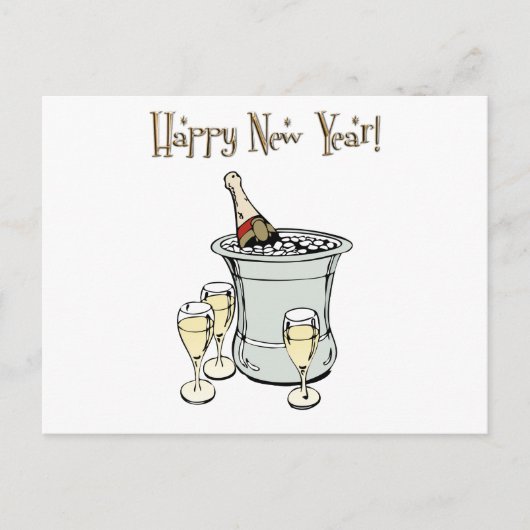 Gelukkig nieuwjaar! feestdagenkaart (Voorkant)