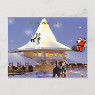 Gelukkig nieuwjaar. feestdagenkaart