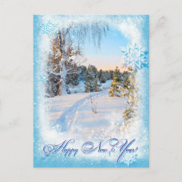 Gelukkig nieuwjaar feestdagenkaart