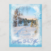 Gelukkig nieuwjaar feestdagenkaart (Voorkant)