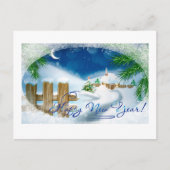 Gelukkig nieuwjaar feestdagenkaart (Voorkant)