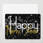 Gelukkig nieuwjaar feestdagenkaart (Voorkant / Achterkant)