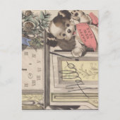 Gelukkig nieuwjaar feestdagenkaart (Voorkant)