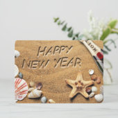 Gelukkig nieuwjaar feestdagenkaart (Staand voorkant)