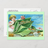 Gelukkig nieuwjaar feestdagenkaart (Voorkant / Achterkant)