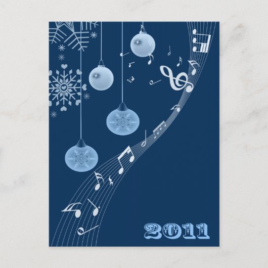 Gelukkig nieuwjaar feestdagenkaart (Voorkant)