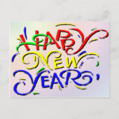 Gelukkig nieuwjaar feestdagenkaart (Voorkant)