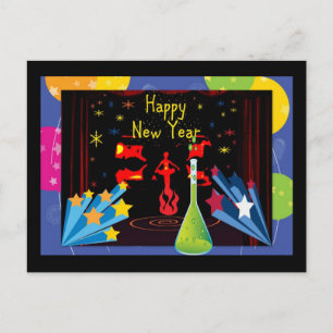 Gelukkig Nieuwjaar Feestdagenkaart