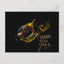 Gelukkig nieuwjaar feestdagenkaart