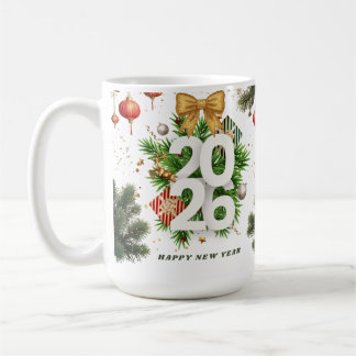 Gelukkig Nieuwjaar – Feestelijke Kerst Speelgoed, Koffiemok