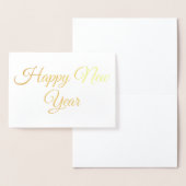 Gelukkig nieuwjaar folie kaarten (Display)