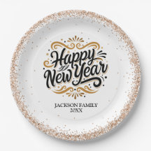 Gelukkig Nieuwjaar gepersonaliseerd