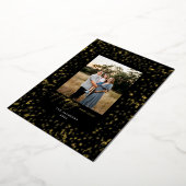 Gelukkig Nieuwjaar Glans Folie Feestdagenkaart (Gedraaid)