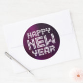 Gelukkig Nieuwjaar Glitter stickers (Envelop)