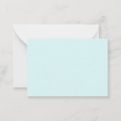 Gelukkig Nieuwjaar groet regenboog handlettering O Notitiekaartje (Achterkant)