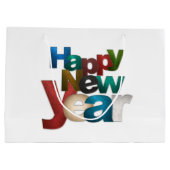 Gelukkig Nieuwjaar Groot Cadeauzakje (Achterkant)