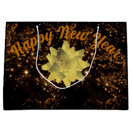 Gelukkig nieuwjaar groot cadeauzakje