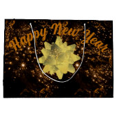 Gelukkig nieuwjaar groot cadeauzakje (Achterkant)
