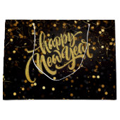 Gelukkig nieuwjaar groot cadeauzakje (Voorkant)