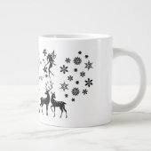 gelukkig nieuwjaar grote koffiekop (Rechts)