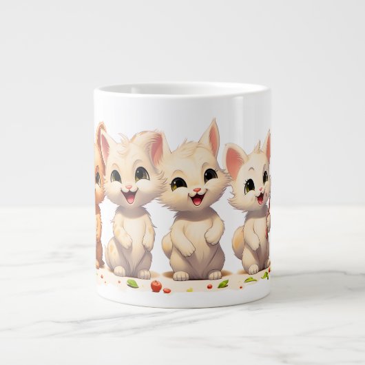 Gelukkig nieuwjaar grote koffiekop (Voorkant)