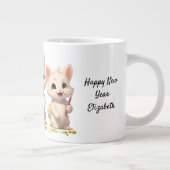 Gelukkig nieuwjaar grote koffiekop (Rechts)