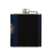 Gelukkig nieuwjaar heupfles