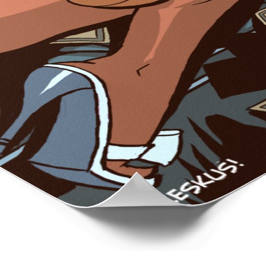 Gelukkig nieuwjaar Homie! Poster (Hoek)