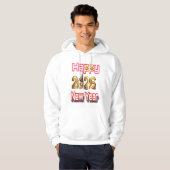 Gelukkig nieuwjaar hoodie (Voorkant volledig)