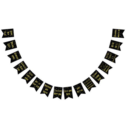 Gelukkig nieuwjaar in 16 talen | Internationaal Vlaggetjes (Alle)