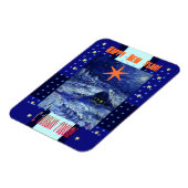 Gelukkig Nieuwjaar in het Russisch en Engels Magneet (Linkerzijde)