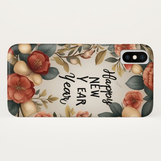 Gelukkig Nieuwjaar iPhone X Design** Case-Mate iPhone Case (Achterkant (horizontaal))