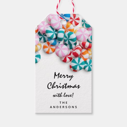 Gelukkig nieuwjaar jul Belly Cadeaulabel (Voorkant)