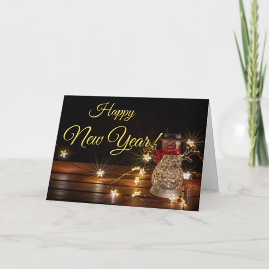 Gelukkig nieuwjaar! kaart (Voorkant)