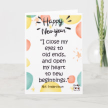 Gelukkig Nieuwjaar Kaart