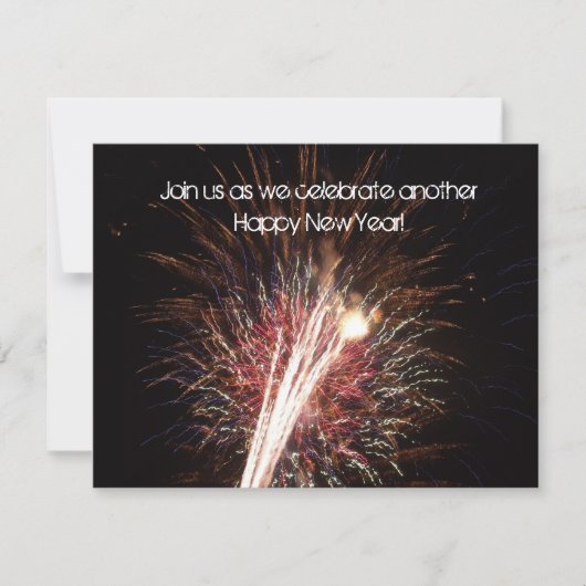 Gelukkig nieuwjaar kaart (Voorkant)