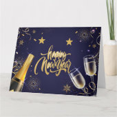 Gelukkig nieuwjaar kaart (Voorkant)