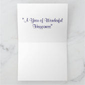 Gelukkig nieuwjaar kaart (Binnen)